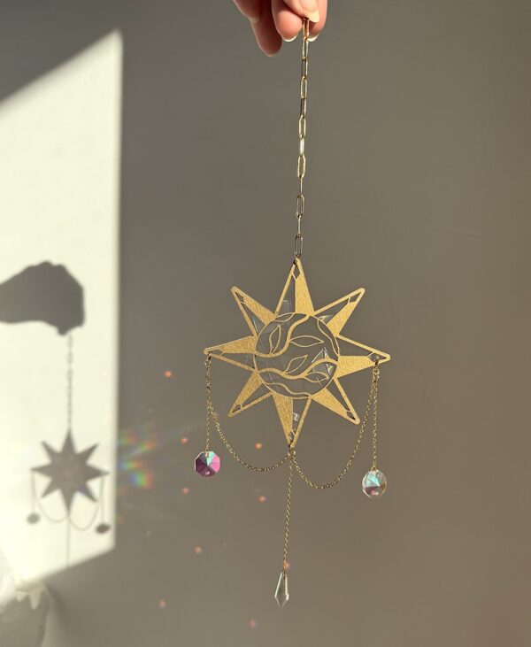 Suncatcher à suspendre - Collection "Ciel" – Image 2