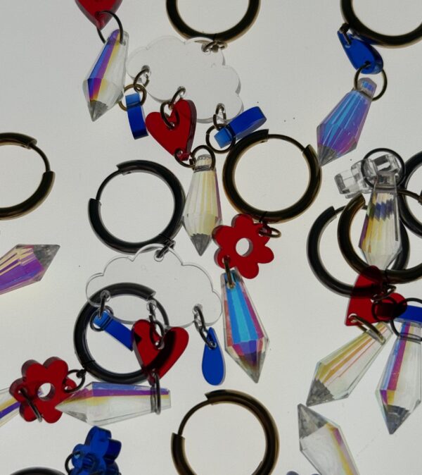 Boucles d'oreille - Les larmes que je ne pleure pas