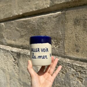 Aller voir la mer - céramique